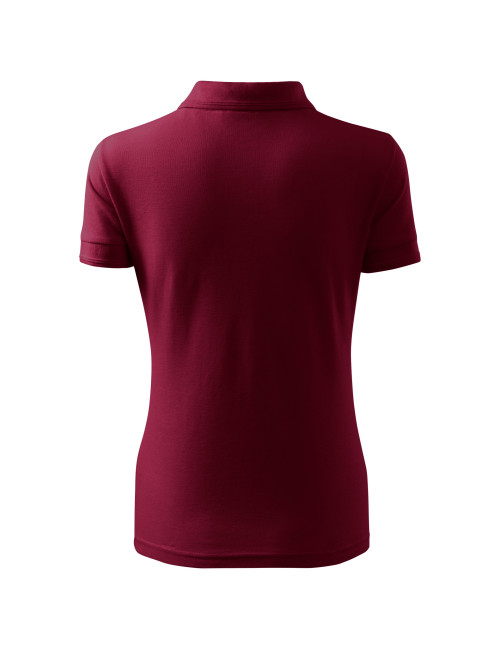 Damen Piqué-Poloshirt 210 Granat Malfini