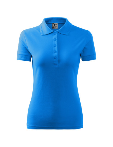 Damen Piqué-Poloshirt 210 Schnorchelblau Malfini