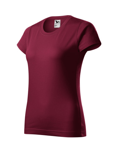 Damen T-Shirt Basic 134 Granat Malfini
