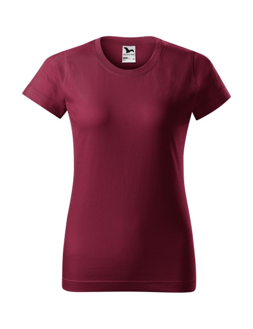 Damen T-Shirt Basic 134 Granat Malfini