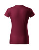 Damen T-Shirt Basic 134 Granat Malfini