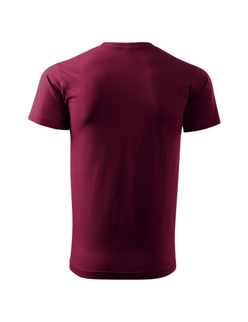 T-Shirt für Herren Basic 129 Granat Malfini