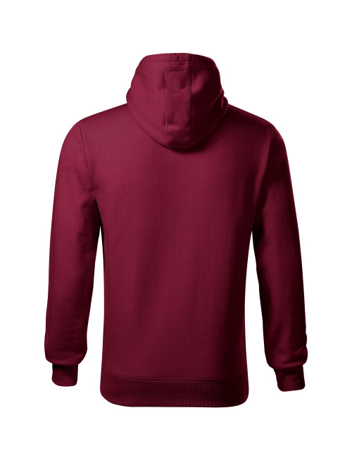 Herren-Sweatshirt Cape 413 aus Granatrot von Malfini