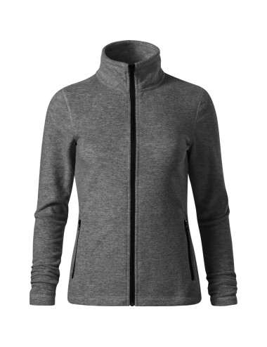 Factor 853 Women`s Micro Fleece Black Melange Malfini