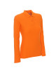 Polo k ladies' long cotton pomarańczowy Promostars