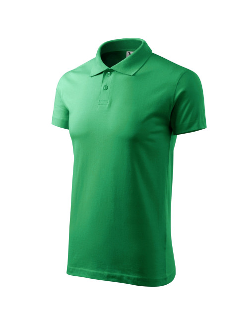 Herren Single Poloshirt j. 202 Grasgrün Malfini