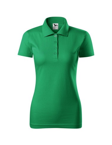 Women`s Single Polo Shirt j. 223 Grass Green Malfini