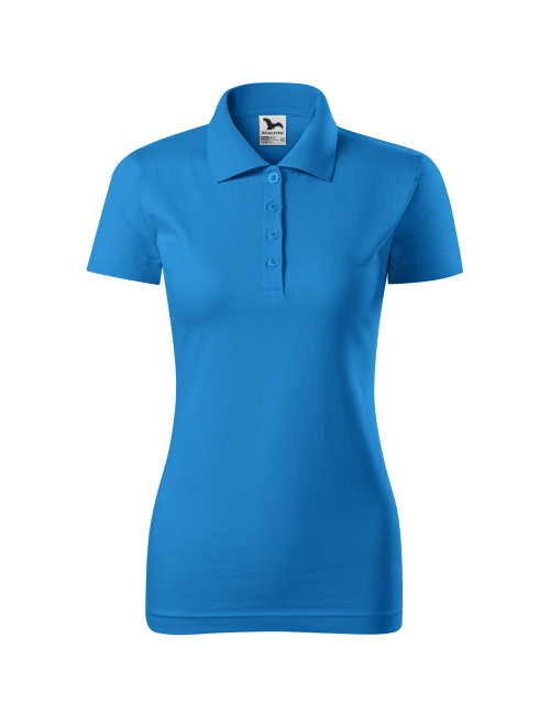 Damen Single Poloshirt j. 223 Schnorchelblau Malfini