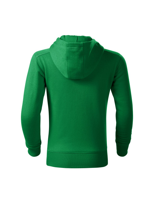Kinder Sweatshirt Trendy Zipper 412 grasgrün Malfini