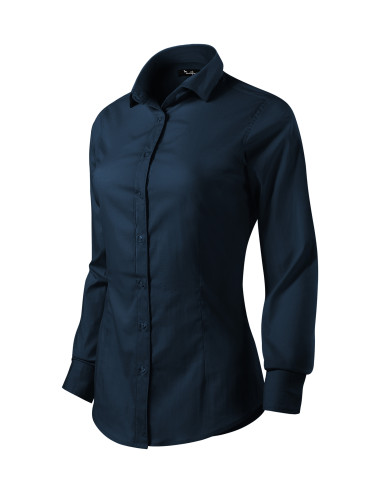 Damenhemd Dynamic 263 marineblau Malfini Premium