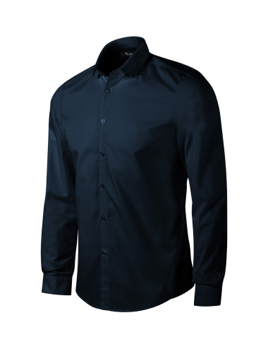Herrenhemd Dynamic 262 marineblau Malfini Premium