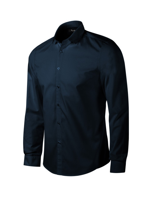 Herrenhemd Dynamic 262 marineblau Malfini Premium