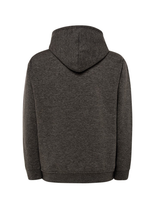 JHK Men`s Sweatshirts SWRA KNG KANGAROO CHCH - Charcoal Heather