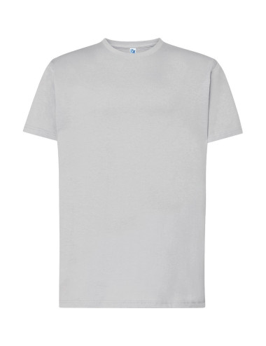 JHK Herren T-Shirt TSRA 150 REGULAR T-SHIRT SL - Silber