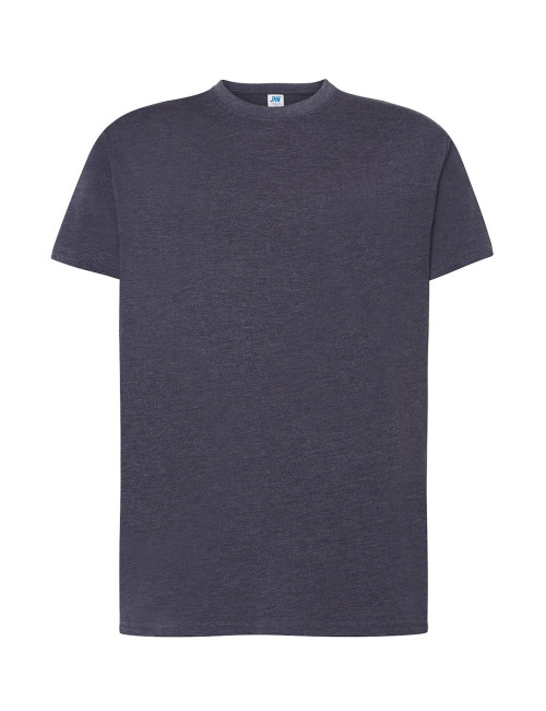 JHK Men`s T-shirt TSRA 150 REGULAR T-SHIRT DNH - Denim Heather