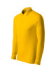 Herren Piqué Poloshirt ls 221 gelb Malfini