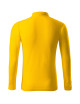 Herren Piqué Poloshirt ls 221 gelb Malfini