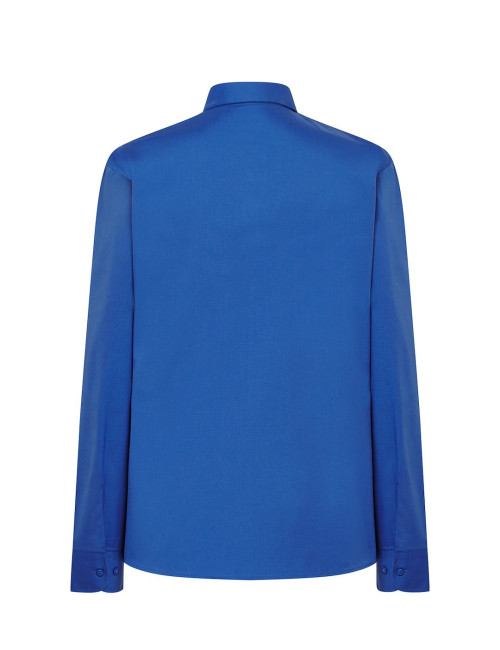 JHK Damen Shirt SHL OXF RB - Königsblau