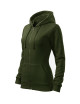 Damen Sweatshirt Trendy Reißverschluss 411 Militär Malfini