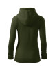 Damen Sweatshirt Trendy Reißverschluss 411 Militär Malfini