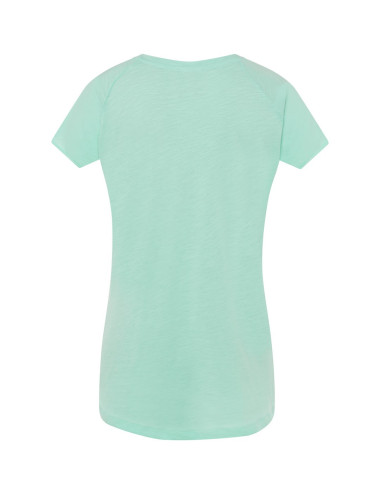JHK Damen TSULSLB URBAN SLUB LADY MG T-Shirt - Mintgrün