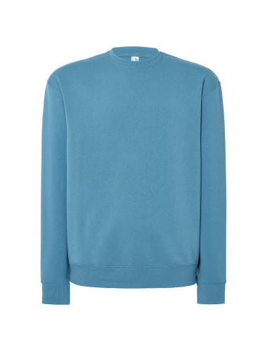 JHK Bluza Dresowa Męskie SWRA 290 SWEATSHIRT PB - Petrol Blue