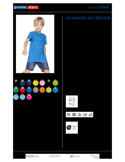 Standard Kid 150 neue blaue Promostars