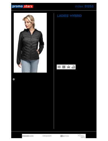 Ladies` hybrid black Promostars