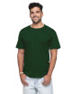 Koszulka męska 190g Premium zielony butelkowy Promostars