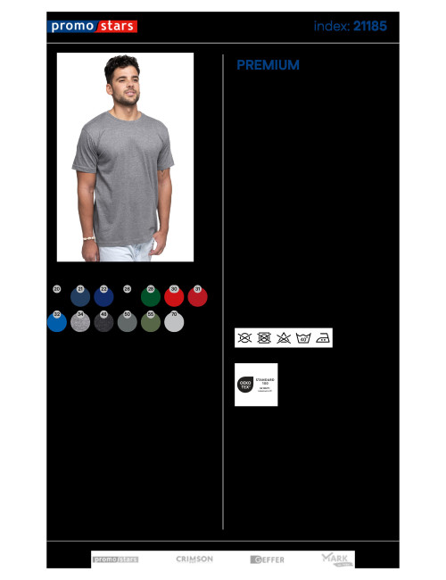 Premium Hellgrau Melange Promostars