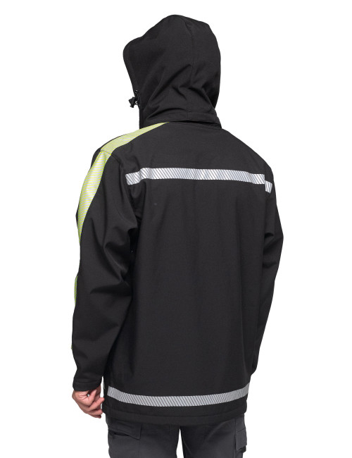 Softshell roboczy czarny fluo  Promostars