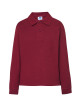JHK Kinder Poloshirts PKID 210 LS BU - Burgund