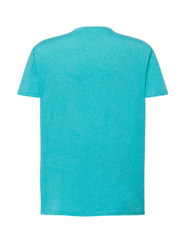 JHK Herren-T-Shirt TSRA 150 REGULAR T-SHIRT TUH - Türkis meliert