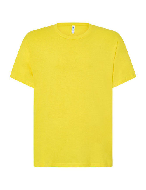 JHK Men`s T-Shirt TSRA 150 REGULAR T-SHIRT LEY - Lemon Yellow