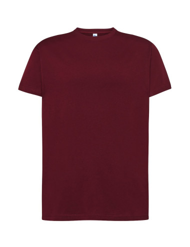 JHK Men`s T-Shirt TSRA 150 REGULAR T-SHIRT CA - Cardinal