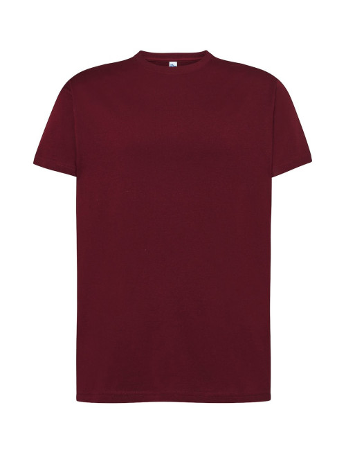 JHK Men`s T-Shirt TSRA 150 REGULAR T-SHIRT CA - Cardinal