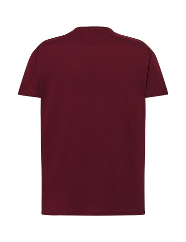 JHK Koszulka męska TSRA 150 REGULAR T-SHIRT CA - Cardinal