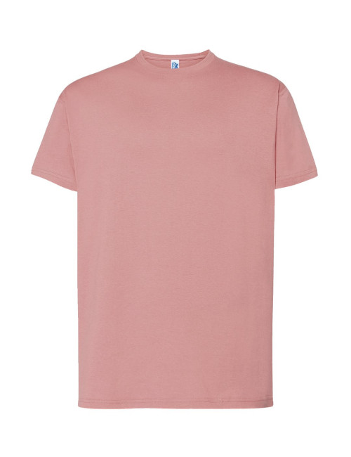 JHK Men`s T-Shirt TSRA 150 REGULAR T-SHIRT PV - Pink Vintage