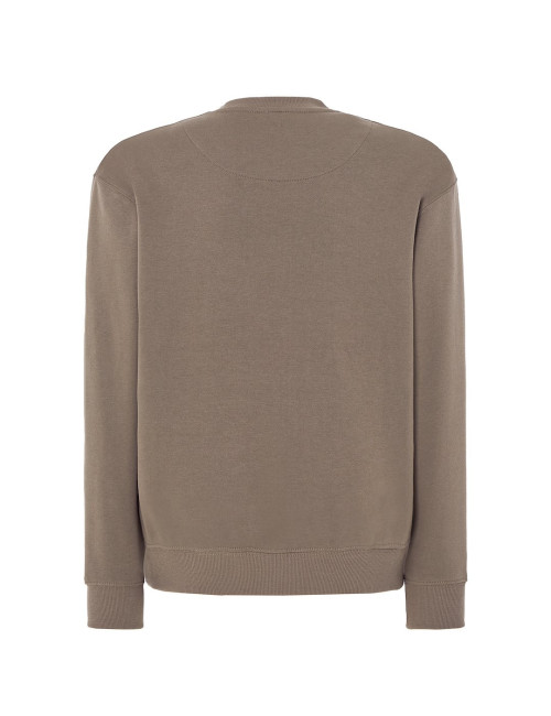 JHK Bluza Dresowa Męskie SWRA 290 SWEATSHIRT BRD - Brown Dark