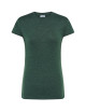 JHK Damen-T-Shirt TSRL CMF LADY COMFORT BGH - Burgunderrot meliert