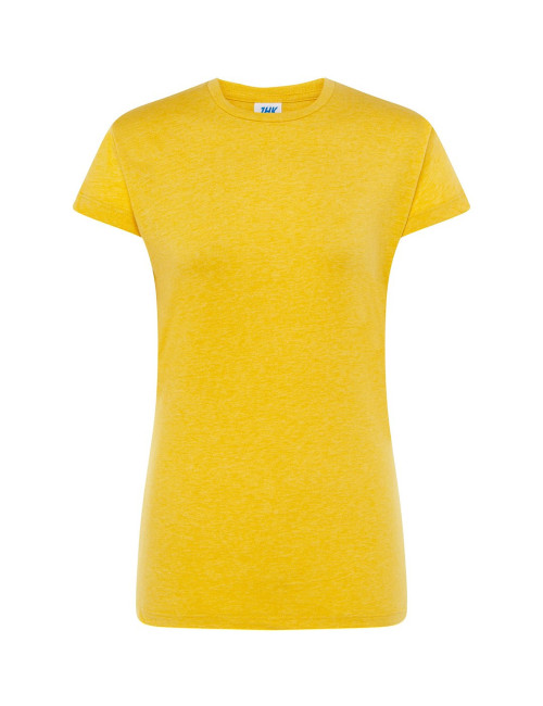 JHK Koszulka damska TSRL CMF LADY COMFORT MUH - Mustard Heather