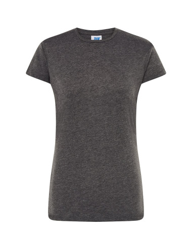 JHK Women`s T-shirt TSRL CMF LADY COMFORT CHCH - Charcoal Heather