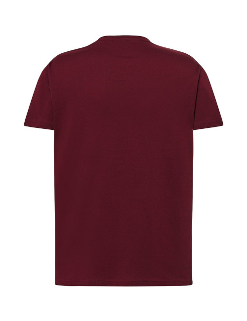 JHK Koszulka męska TSRA 170 REGULAR HIT T-SHIRT CA - Cardinal