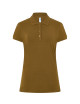 JHK Damen-Poloshirts POPL 200 OC - Ocker