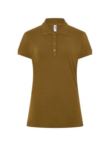JHK Damen-Poloshirts POPL 200 OC - Ocker
