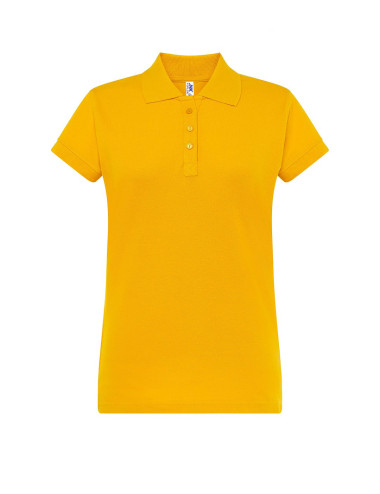 JHK Damen-Poloshirts POPL 200 MU - Senfgelb