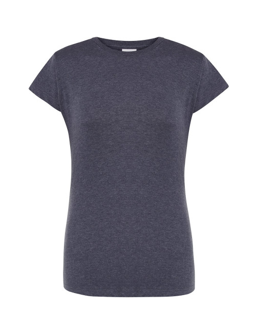 JHK Koszulka damska TSRL CMF LADY COMFORT DNH - Denim Heather