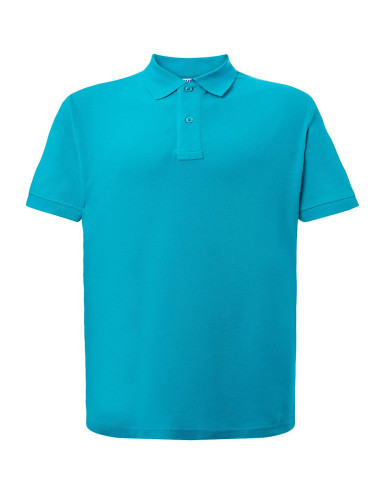 JHK Herren-Poloshirts POLO PORA 210 JH AQM – AQUAMARINE