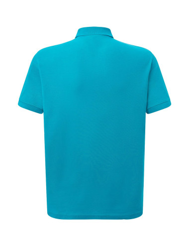 JHK Men`s Polo Shirts POLO PORA 210 JH AQM - AQUAMARINE