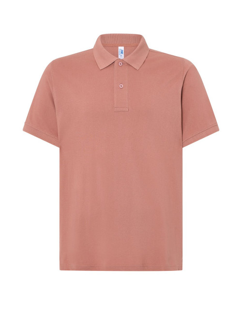 JHK Herren-Polohemden POLO PORA 210 JH PV - Pink Vintage